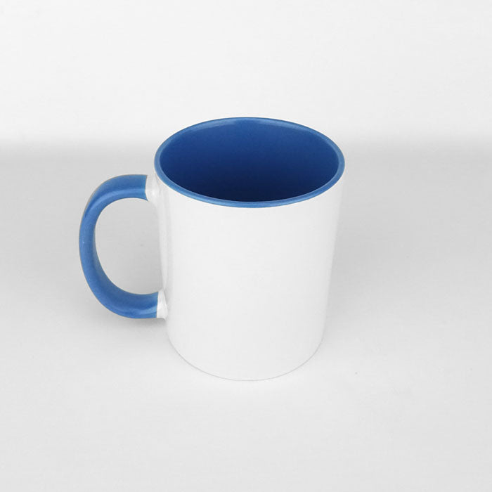 Two Tone 11oz Ceramic Mug - Cambridge Blue